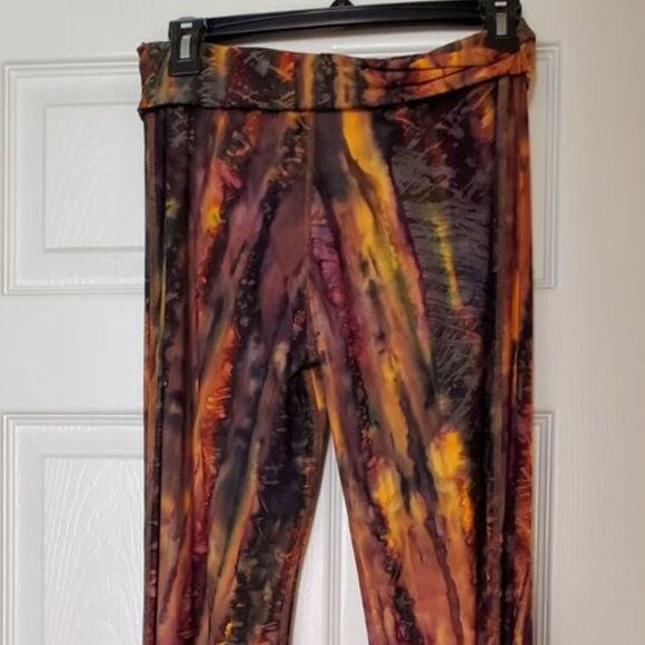 Happy Bohemian Sunlit Woods Rockstar Pants S/M - Picture 4 of 6